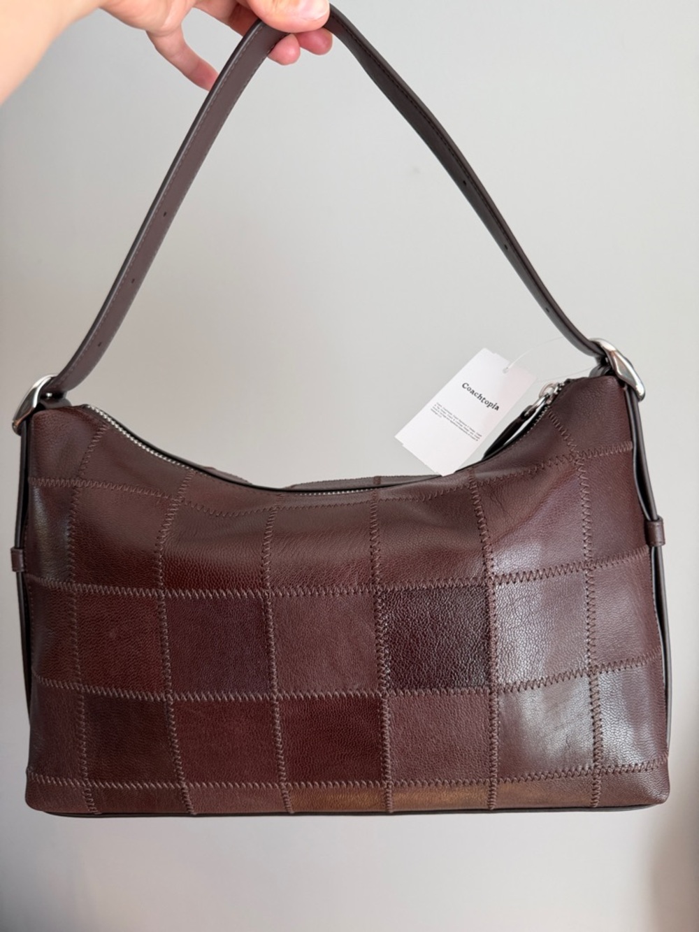 Coachtopia Alter/Ego Slouchy Shoulder Bag in Maple - Picture 2 of 7